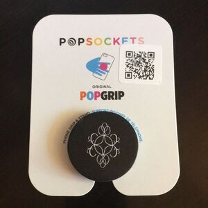 PopSocket Phone Grip with Black and White Design